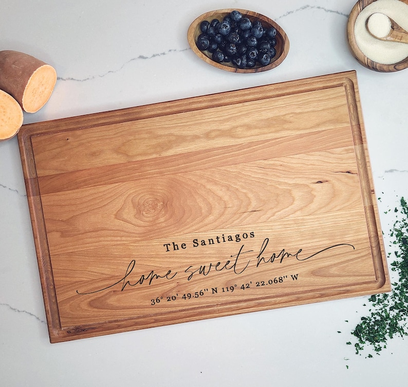 Home Sweet Home Cutting Board - Thumbnail 3