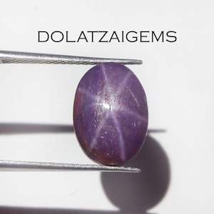 Rubis étoilé, effet curatif, rubis étoilé ovale, cadeau pour l'article, semi-précédent, rubis étoilé lisse, cristal rubis étoilé, pendentif étoiles rubis