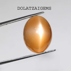 Natürliche Qualität, Rosa Mondstein Cabochon, Oval Mondstein, Schmuckherstellung, Anhänger Verwendung Stein, Lose Rosa Mondstein, 18x14x10MM, 19,60 Caret,