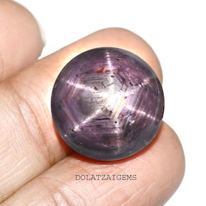 Natürlicher Stern Rubin Cabochon, Anhänger Größe Stern Rubin, gute Farbe mit seltenem Stern, Stern Rubin für Schmuck, Kristall Stern Rubin, Geschenk für Artikel ......