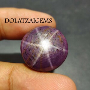 Topkwaliteit, sterrobijn cabochon, mooie kleur met zeldzame ster, hanger met steen, ovale ster robijn edelsteen, losse ster robijn, 87,75 caret,
