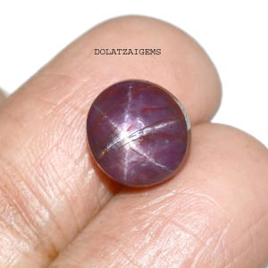 Natuurlijke sterrobijn cabochon, hangergrootte sterrobijn, mooie kleur met zeldzame ster, sterrobijn voor sieraden, kristallen sterrobijn, cadeau voor item....
