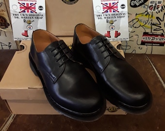 Dr Martens Octavius, Size UK6, Gunmetal Leather Shoes - Etsy