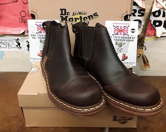 ドクターマーチン バーク ワキシー スエード レザー、サイズ UK8