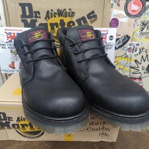 Dr Martens 8057 Made in England Black Greasy Size 10