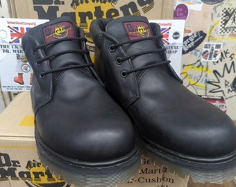 Dr Martens 8057 Made in England Black Greasy Size 10