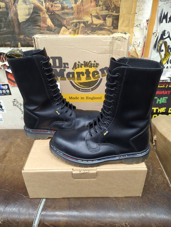 Dr Martens 9844 Made in England Black 12 Hole Size 8 - Etsy Dr Martens 9844 Made in England Black 12 Hole Size 8 - Etsy