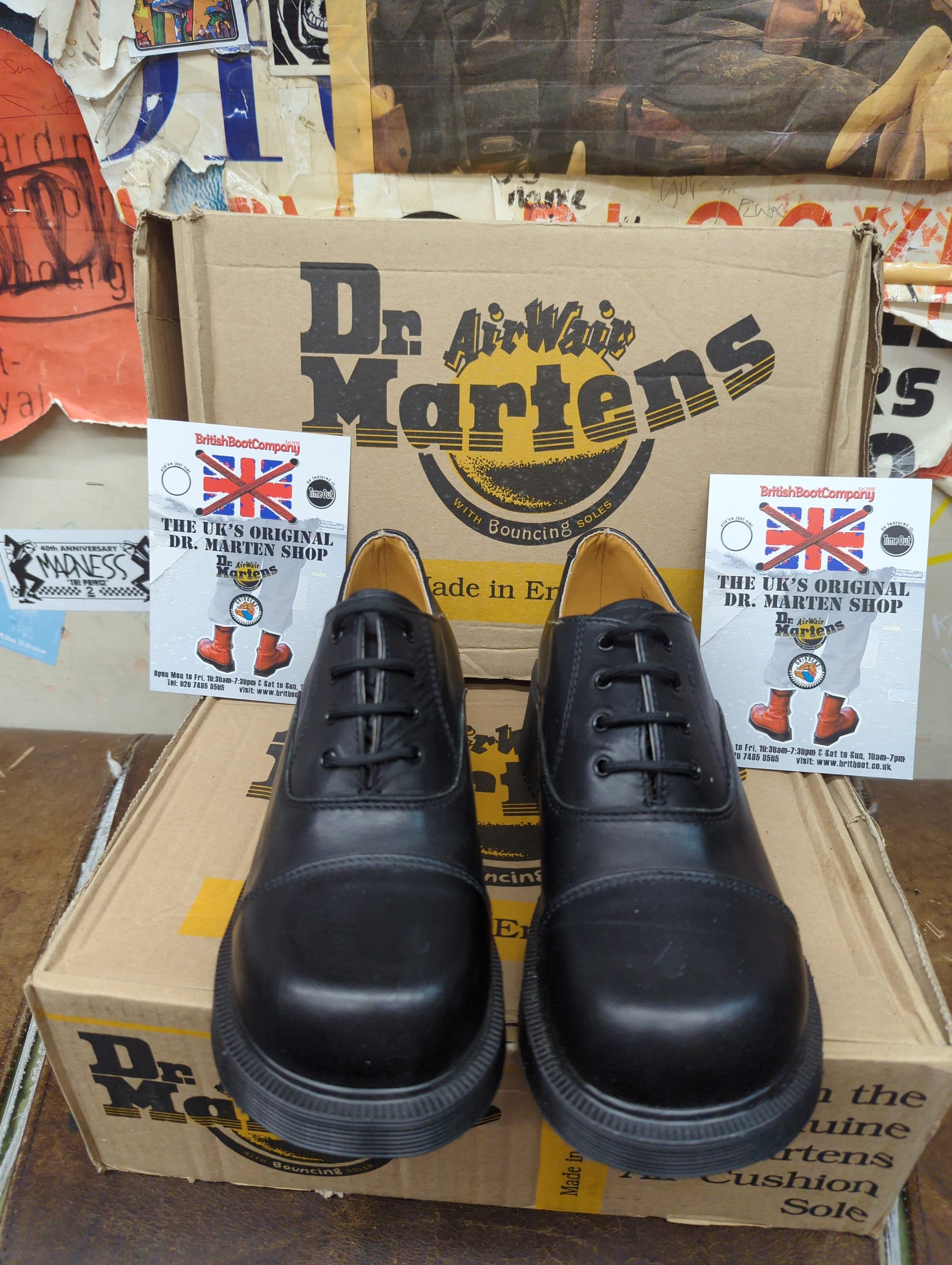 Dr. Martens ブラック ローファー