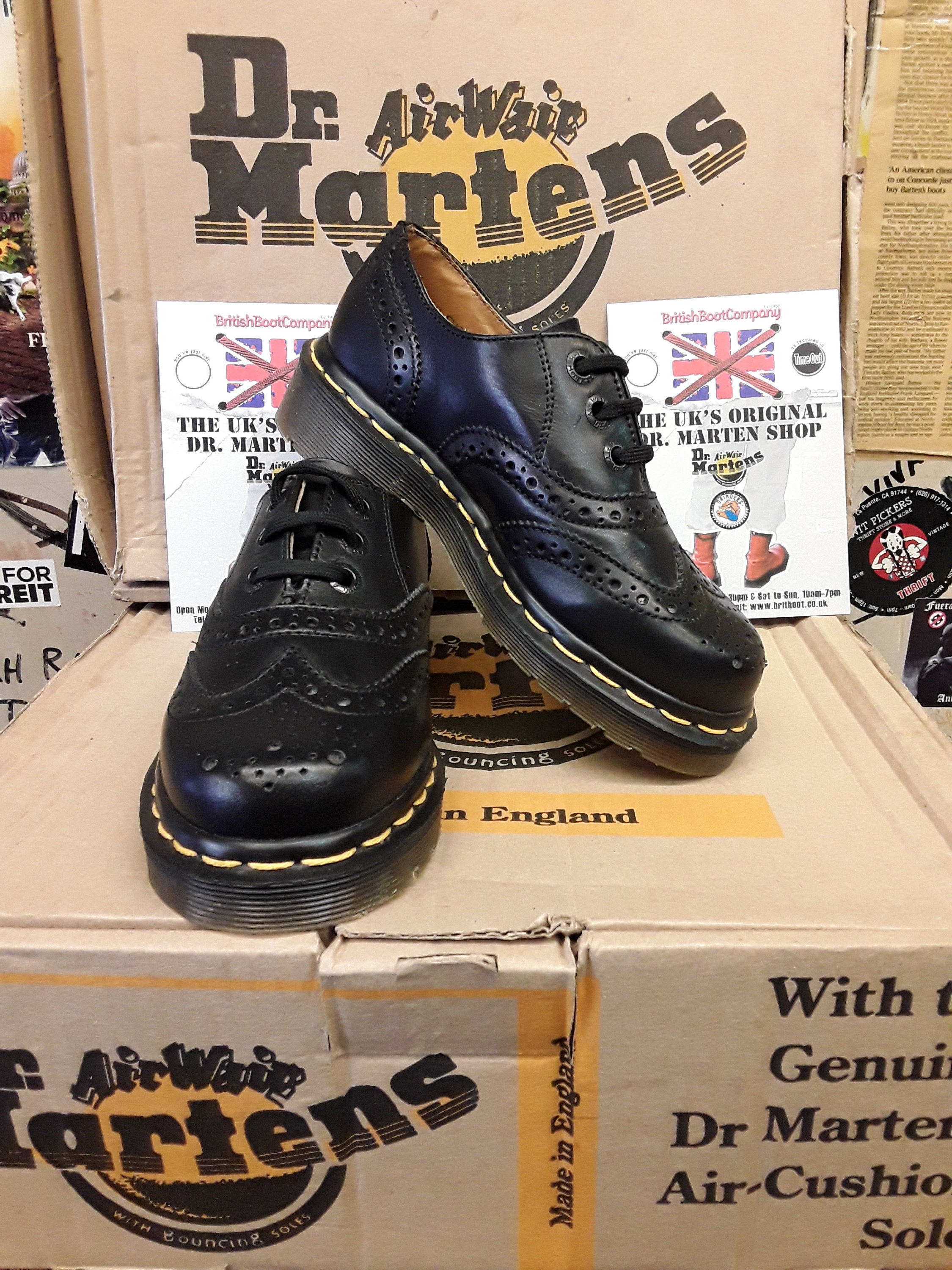 Dr Martens Made in England Brogues Size 13 KIDS UK | Etsy UK
