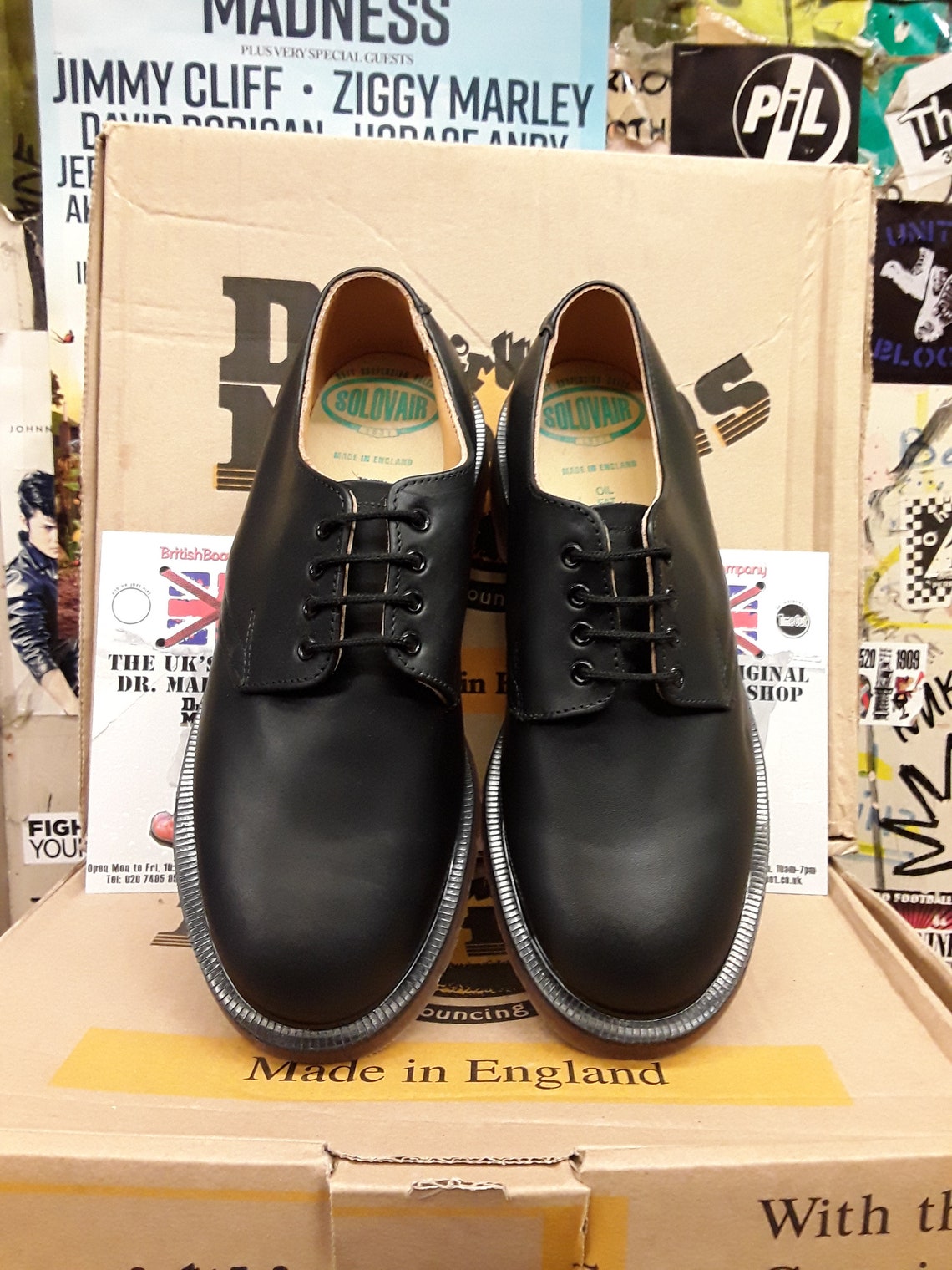 Dr Martens X Solovair 4 Eye Shoes Size 3 1/2 - Etsy