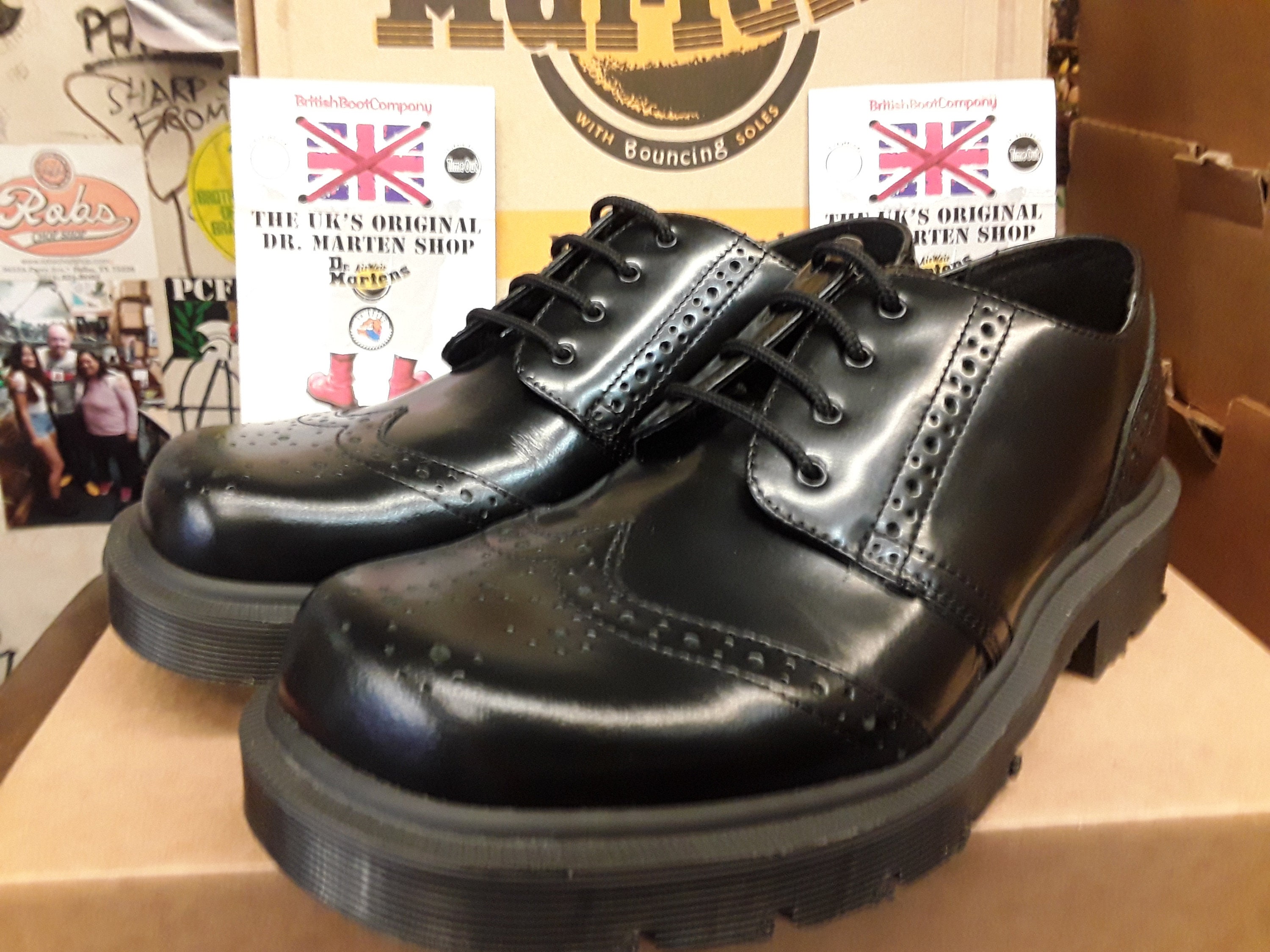 Dr Martens Vintage 90's, Size UK7, Made in England, Black Dr Martens Vintage 90's, Size UK7, Made in England, Black