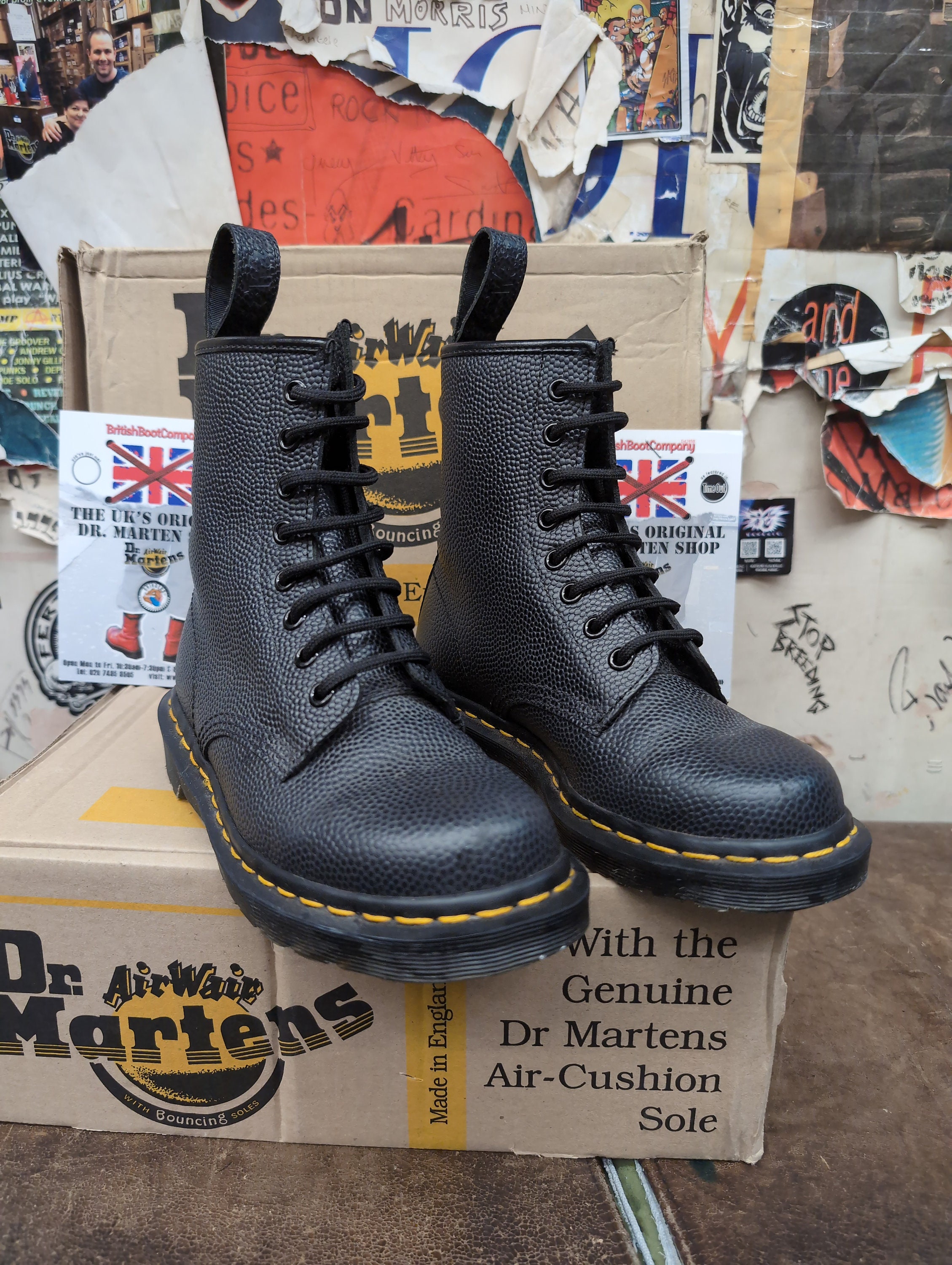 Dr Martens 1460 Black Pebble Grain Made in England Size 3 - Etsy Dr Martens 1460 Black Pebble Grain Made in England Size 3 - Etsy