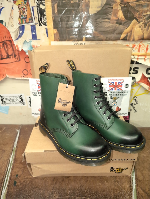 Green dr martens online