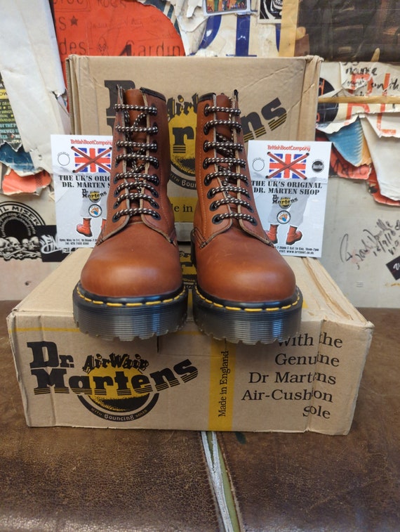 Dr Martens 8338z Bex Ocre Made in England Size 4 - Etsy
