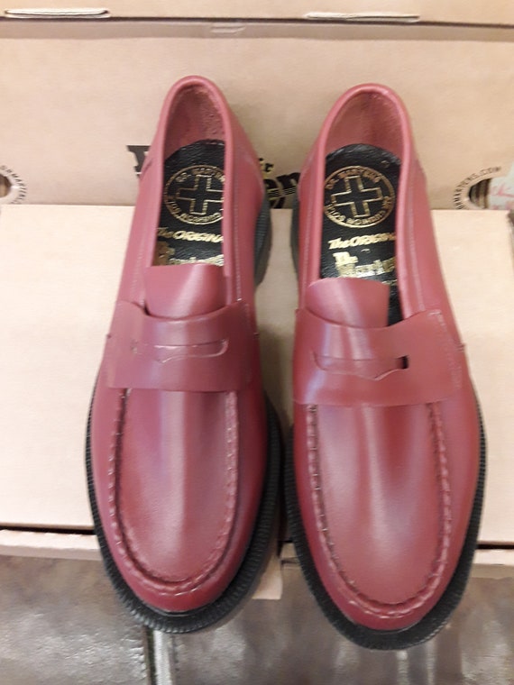 dr martens penny loafers womens