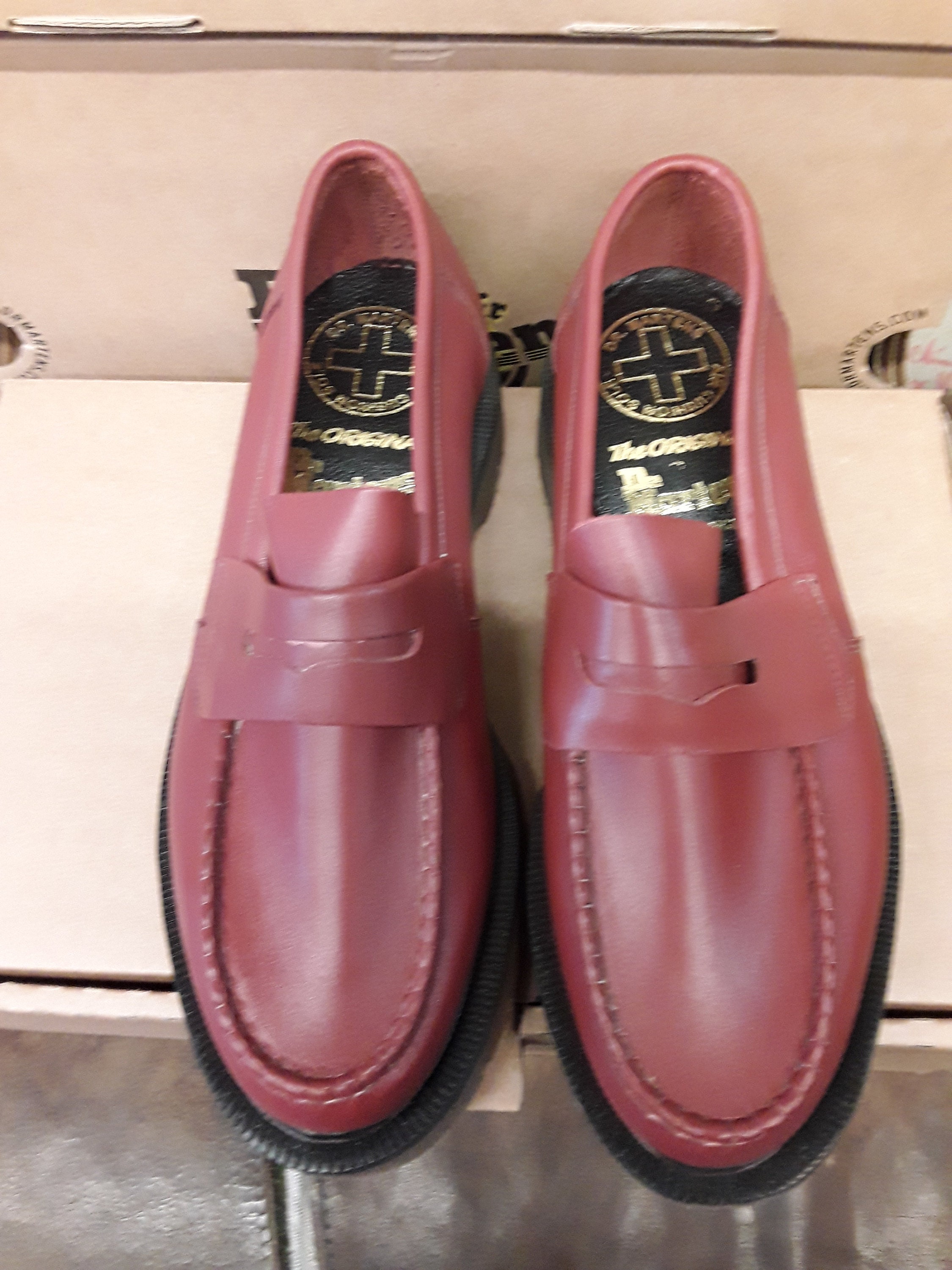 Dr Martens Vintage 90's Loafers, Size UK 6.5-7, Made in