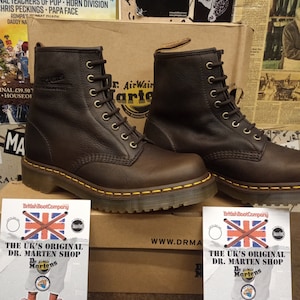 Dr Martens 1460 Bark Grizzly Flexlink Sole Various Sizes