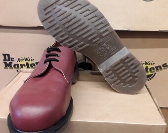 ヨーネル様 Dr. Martens Dr Martens 1926 Cherry Red, Made in UK, 3 EYE Steel Shoe