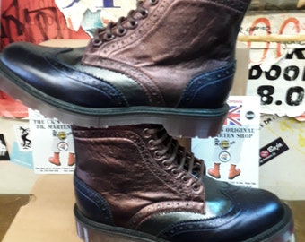 Dr Martens Antony 3 Tone Brogue Boot Made in England Size 6