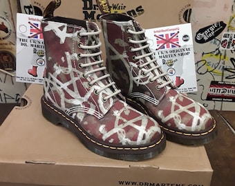 Doc martens bordeaux vintage 2025