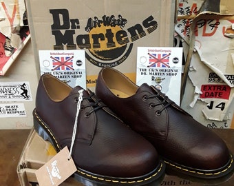 Dr Martens 1461 Brown Abandon Made in England Talla 11 Etsy Mexico