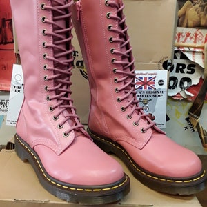 Dr Martens 1b99 Roze Buttero 14-gaats laarzen met rits, verschillende maten