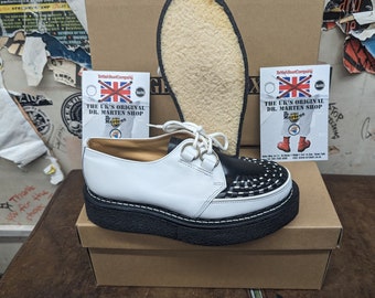 Robot George Cox White and Black 3588 Creepers Size 5 - Etsy