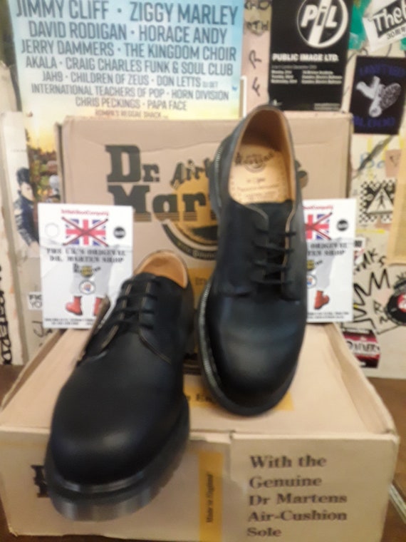Dr Martens 1561 Black Waxy Made in England Size 7 - image 3