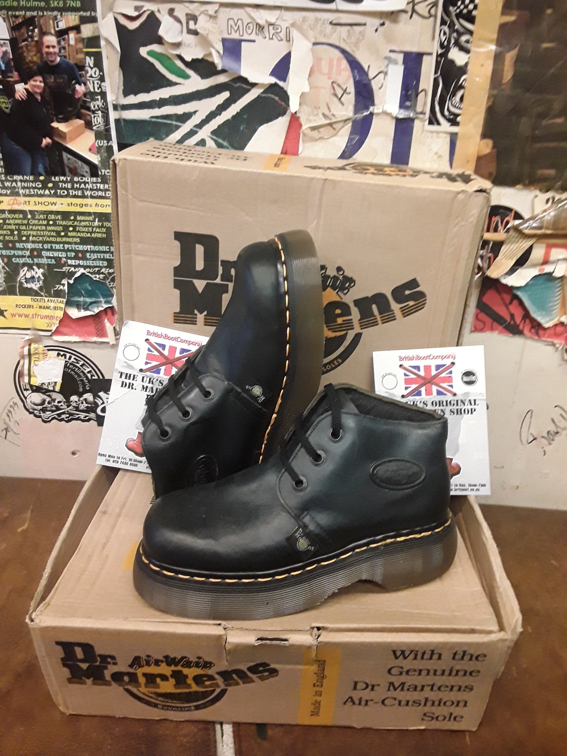 Dr Martens 8352 Made in England Black Size 4 | Etsy Dr Martens 8352 Made in England Black Size 4 | Etsy