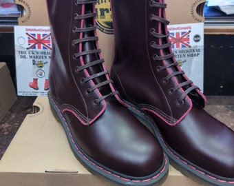 ドクターマーチン イングランド 20ホール ニーハイ 1420 ブラック UK 8