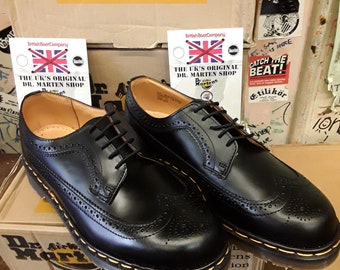 Dr Martens 3989 Made in England Black Brogue Size 11