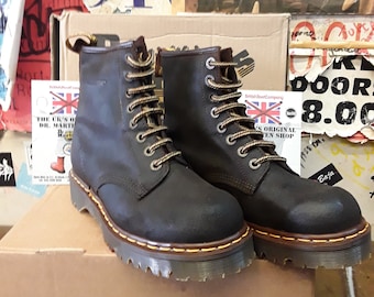 Dr Martens Bex Made in England / Brown Waxy Suede / Various Sizes / 8338z