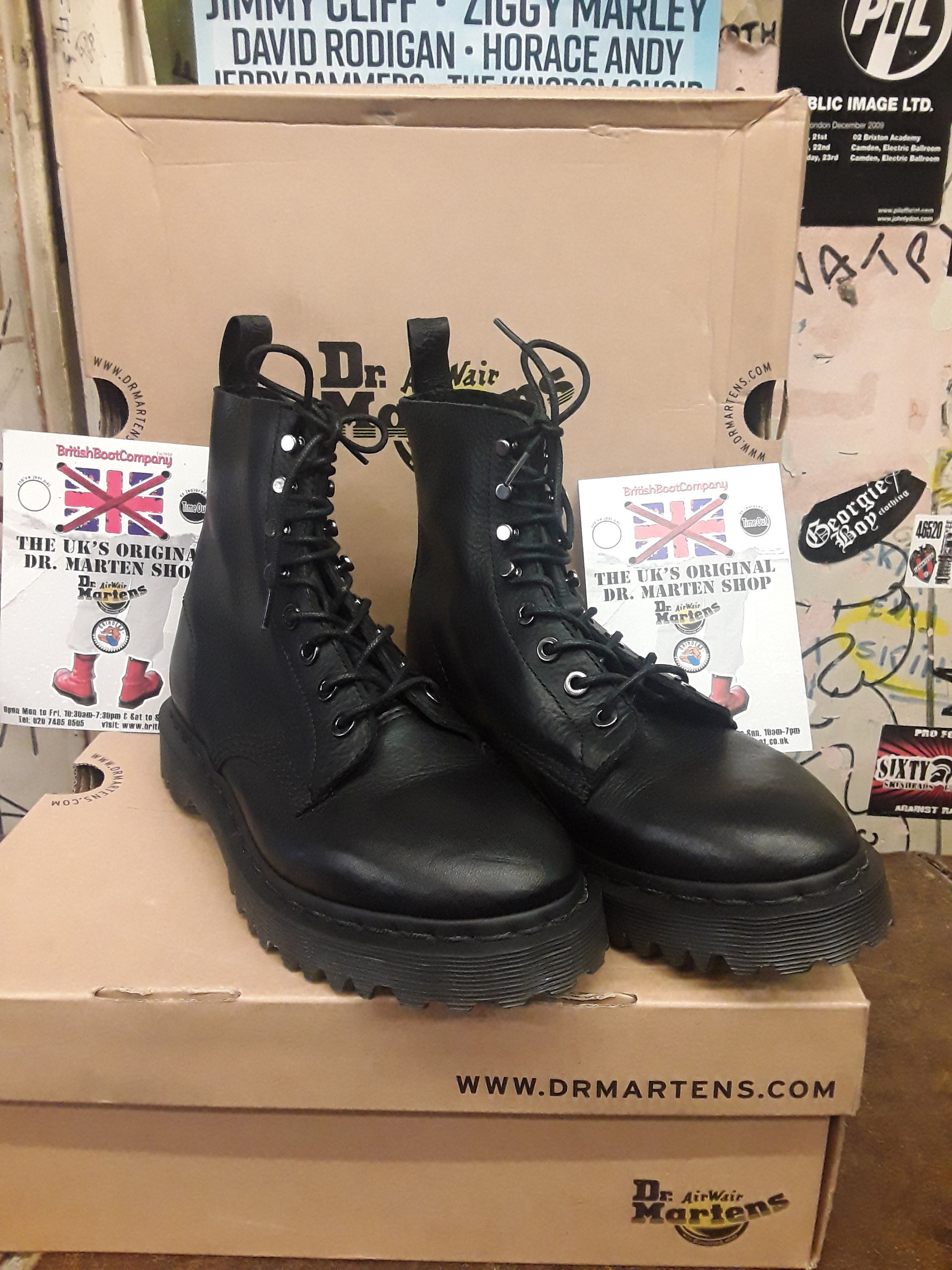 Dr martens black boots size 5 Clearance
