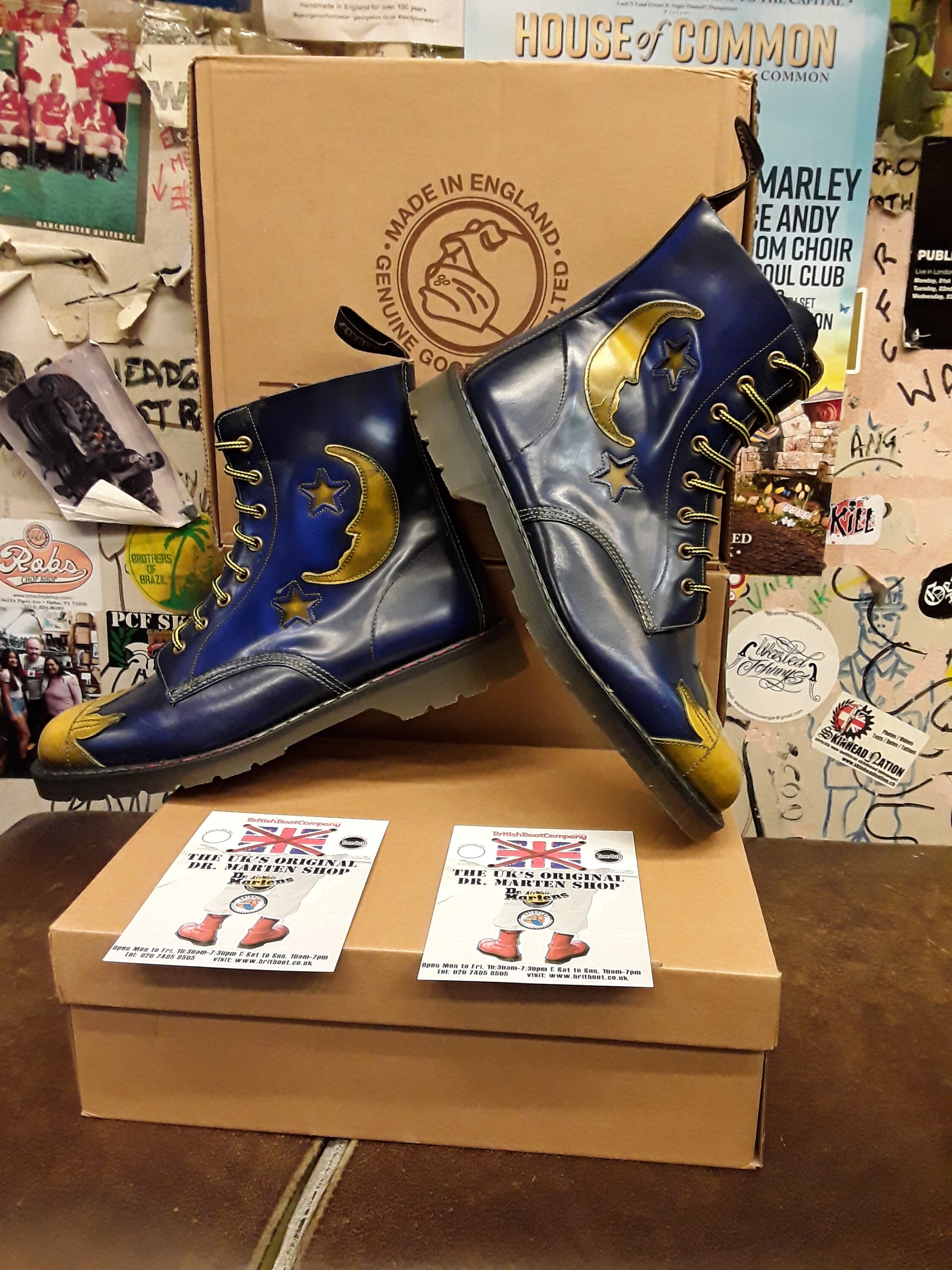 Tredair 8 Hole Made in England Sun,moon and Stars Size 10 - Etsy