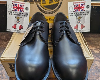 Dr Martens 1905 Black 3 Hole Made in England Steel Toe Size