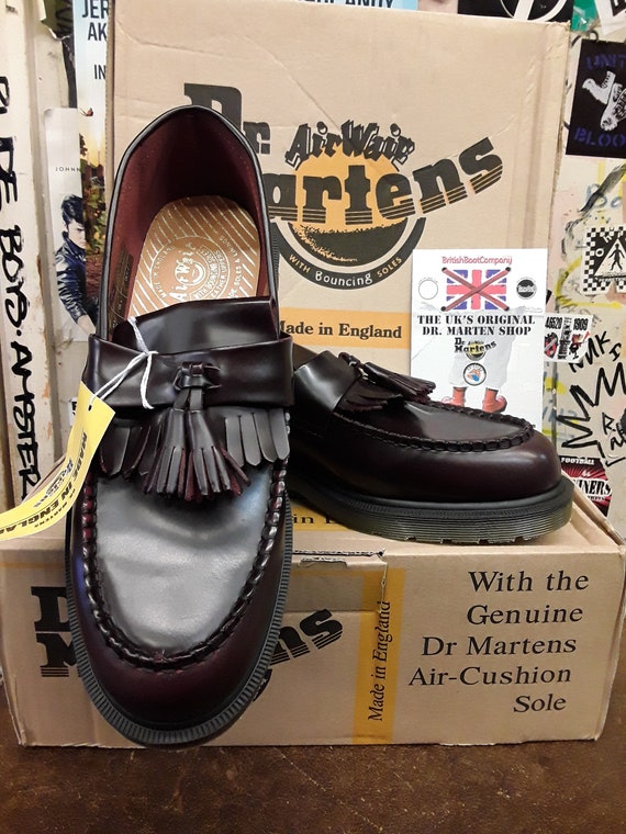 Dr Martens Made In England Adrian Burgundy Size 10 - image 6