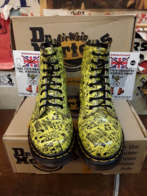 doc martens shoe bus