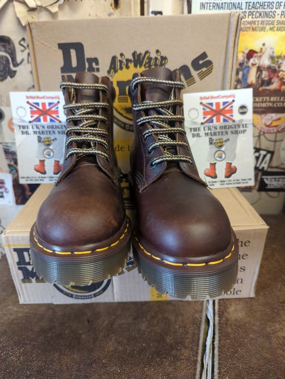 Dr Martens 8339 Bex Dole Brown Waxy Made in England Size 5 Dr Martens 8339 Bex Dole Brown Waxy Made in England Size 5