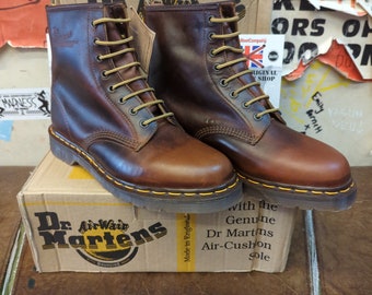 Dr Martens 1460 Tan Analine Made in England Size 9