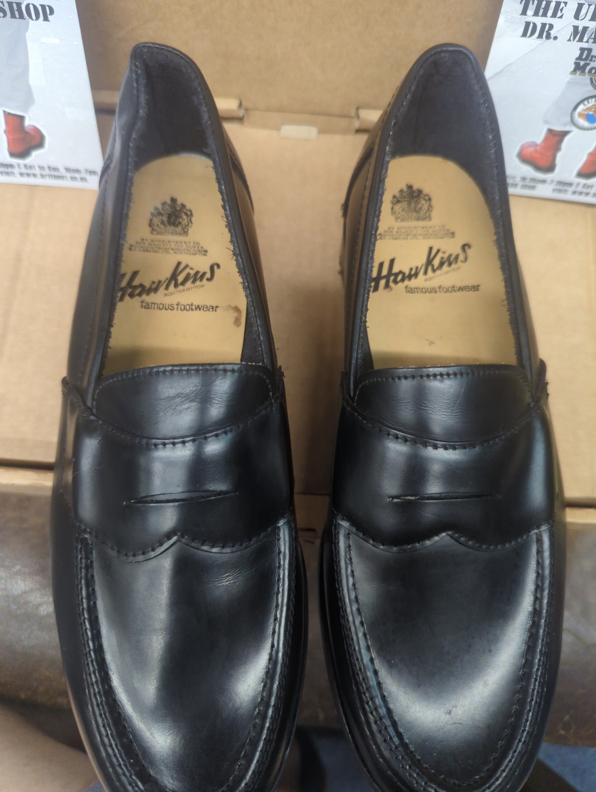 Hawkins Original Made in England Loafers Size 8 - Etsy display picture 1
