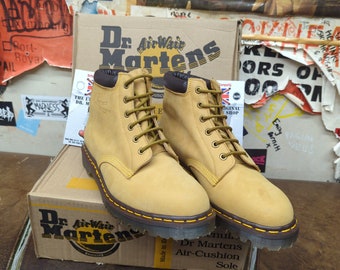 Dr Martens 939 Wheat Nubuck 6 Hole Made in England Size 10