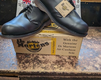 Dr Martens 1905 Black Hole Made in England Steel Toe Size 11