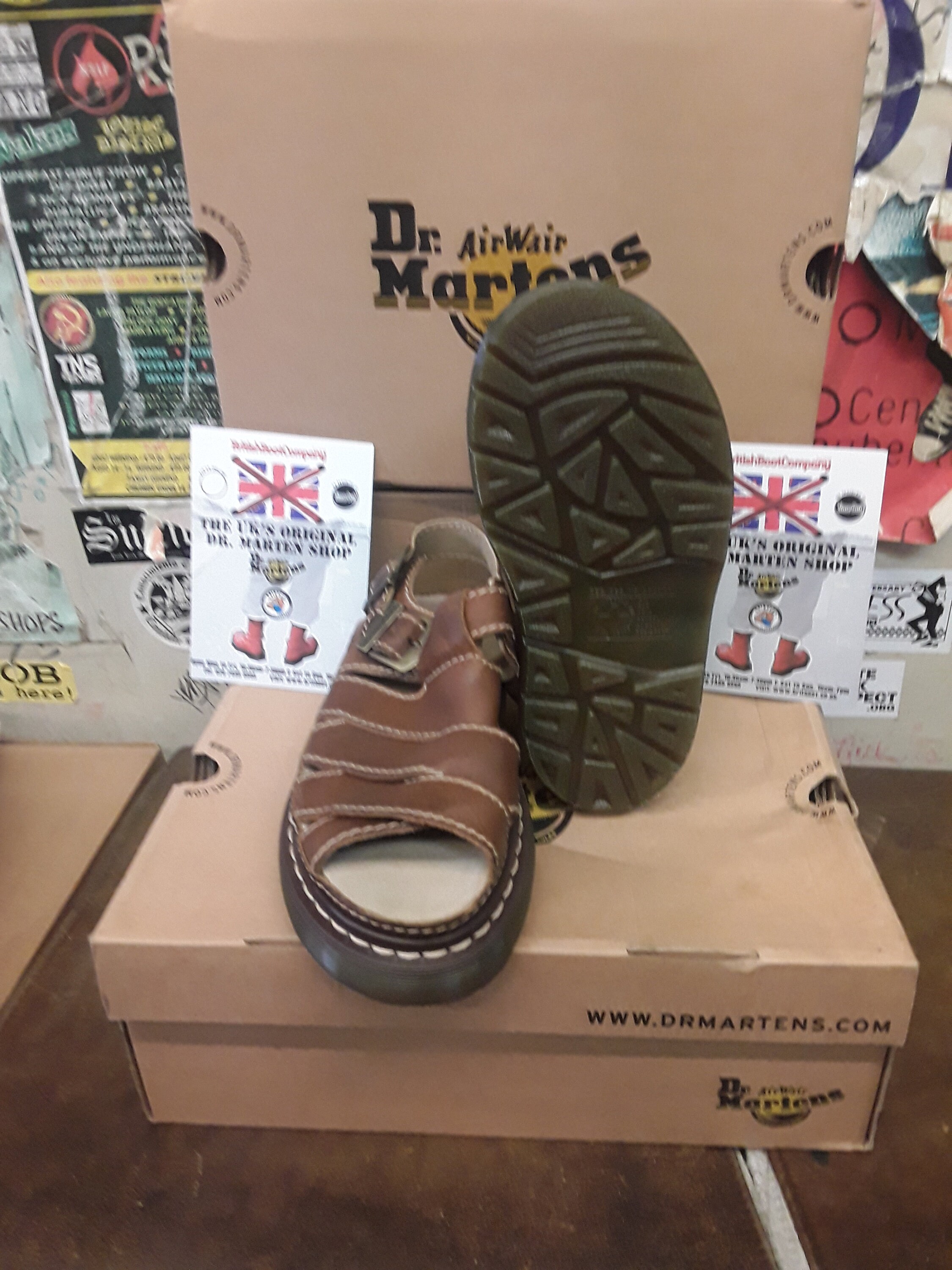 Dr Martens 8330 Dune Peanut Sandal 