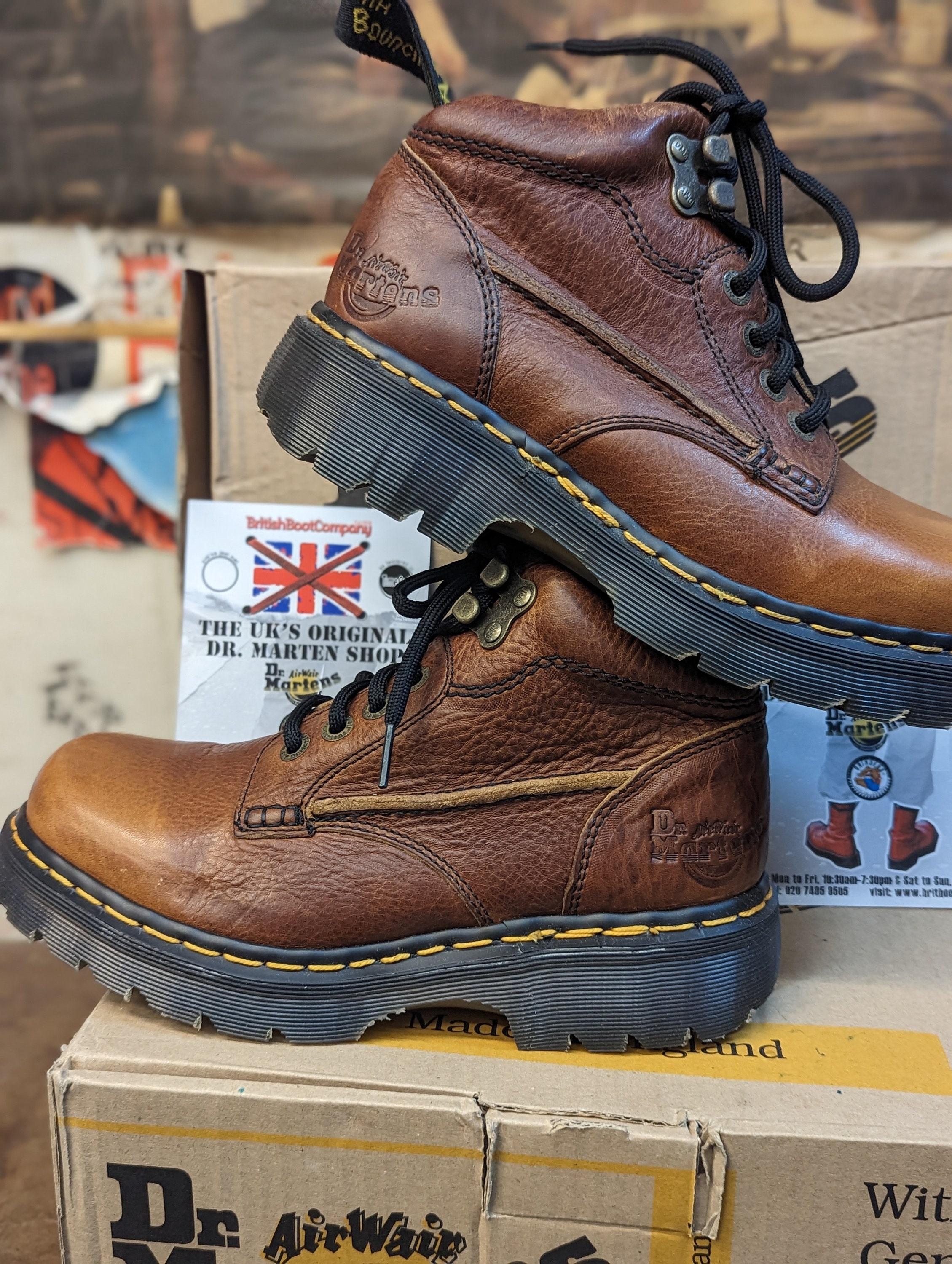 Dr Martens 8A19 Made in England Peanut Boot Various Sizes - Etsy