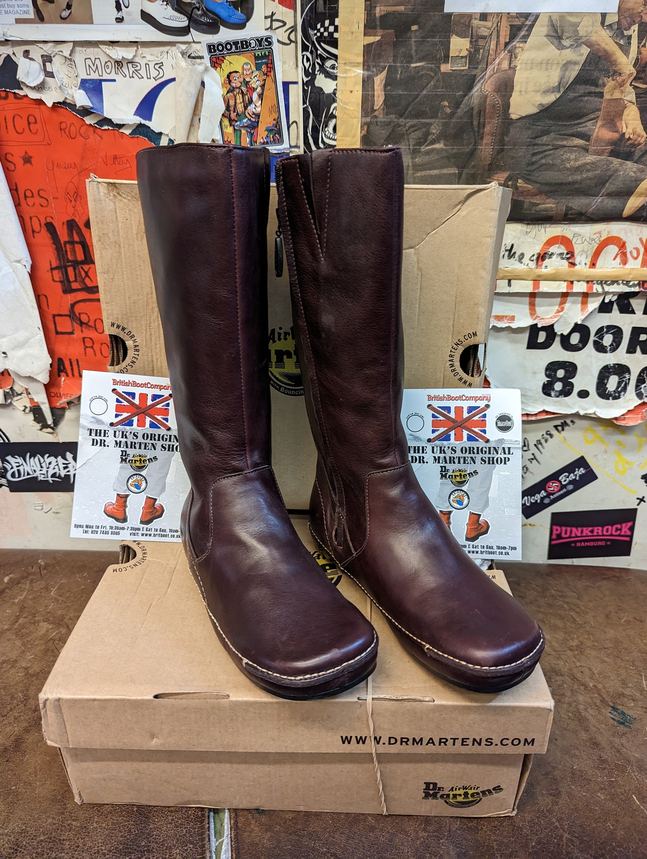 Dr Martens 3a75 Cherry Sizes 4 and 5 - Etsy