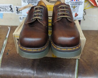 Dr Martens 8434 Gaucho Analine Platform Shoe Made in England Size