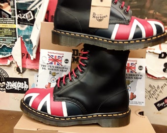 ドクターマーチン ユニオンジャック 8ホール 各種サイズ - Etsy 日本