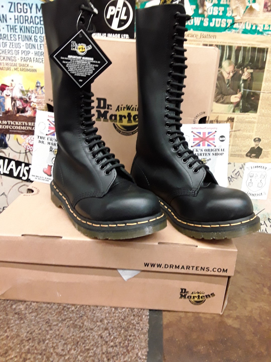 Dr.Martens ドクターマーチン ビンテージ モーターサイクルブーツ