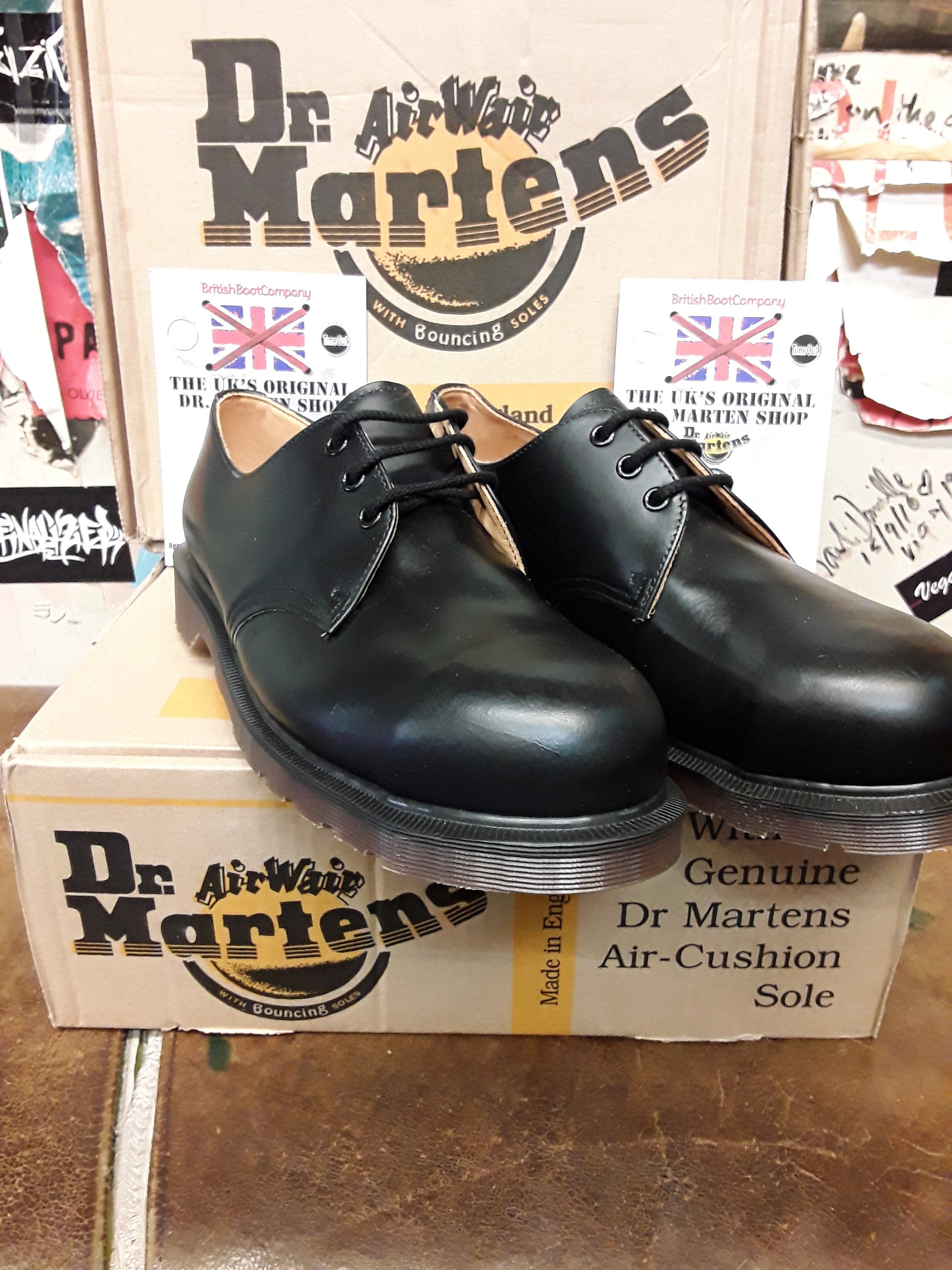 Dr Martens Vintage 90's Size UK9 Made in England Steel - Etsy