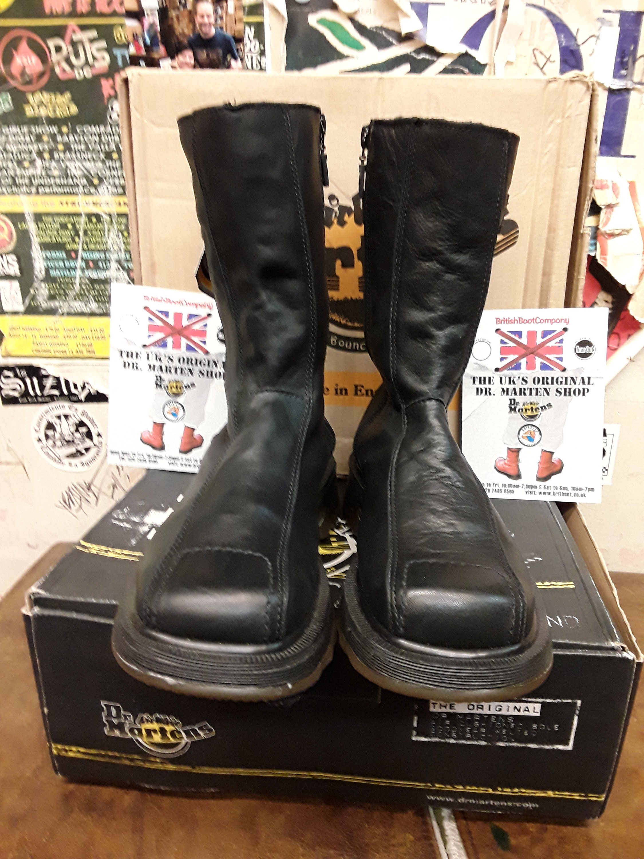 Dr Martens 9788 Made in England Biker Style Black Various Dr Martens 9788 Made in England Biker Style Black Various